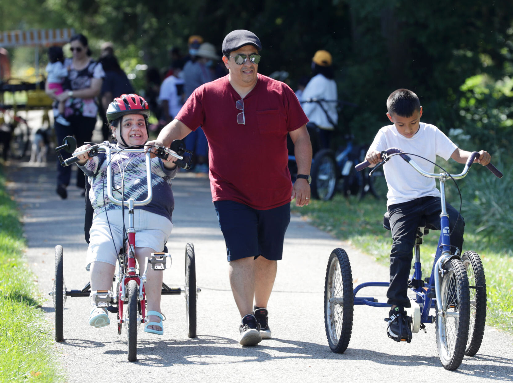 Adaptive bike event